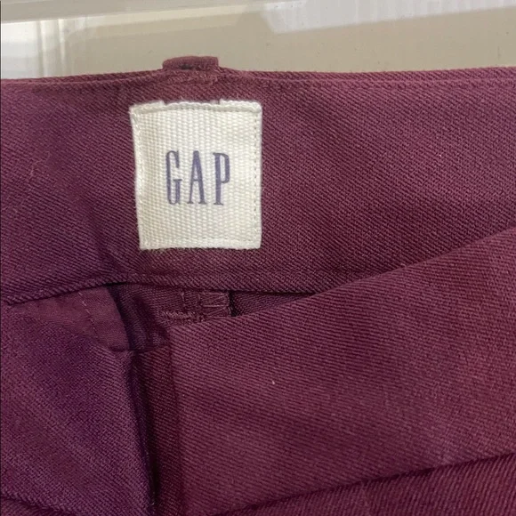 NWT GAP Women's Deep Burgundy skinny Ankle Jeans size 6 - Picture 4 of 9